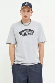 Футболка Ванс Vans, серый