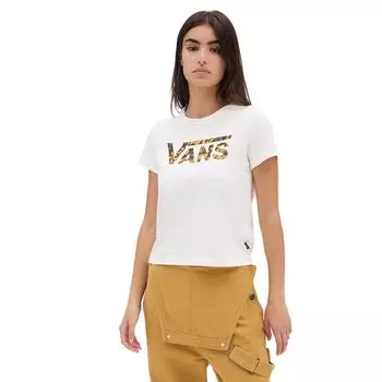 Футболка Vans Warped Floral Fill Mini, белый
