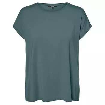 Футболка Vero Moda Ava Plain, зеленый