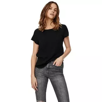 Футболка Vero Moda Becca Plain, черный
