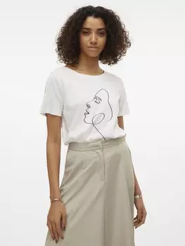 Футболка Vero Moda, белый