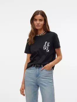 Футболка Vero Moda, черный