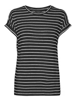 Футболка Vero Moda, черный/белый