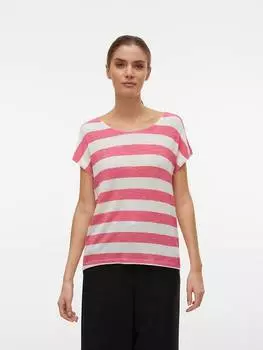 Футболка Vero Moda, цвет wei/pink