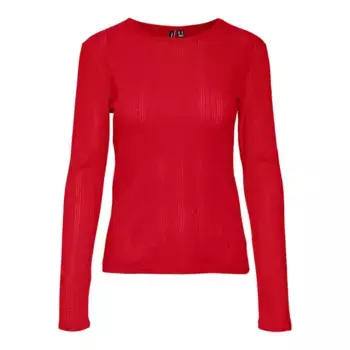 Футболка Vero Moda Lisa Pointelle, красный
