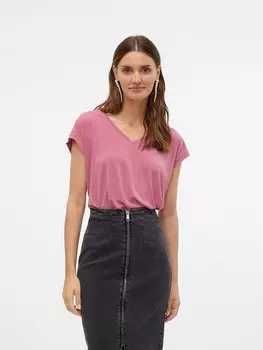 Футболка Vero Moda, розовый