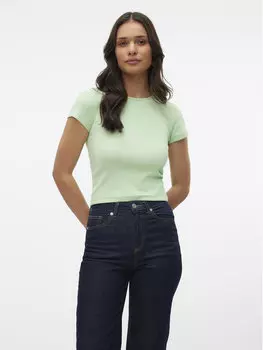 Футболка Vero Moda, зеленый