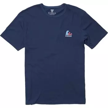Футболка Vissla The Isle, темный деним