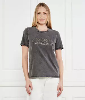 Футболка в стиле «Ампир» Regular fit Michael Kors, серый