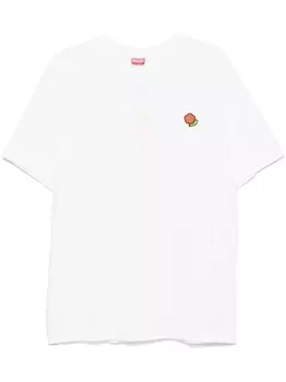 Футболка в стиле поп Kenzo, белый