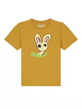 Футболка wat? Apparel, цвет ocker