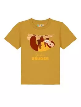 Футболка wat? Apparel, цвет ocker