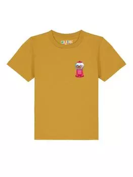 Футболка wat? Apparel, цвет ocker