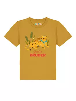 Футболка wat? Apparel, цвет ocker