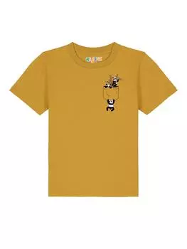 Футболка wat? Apparel, цвет ocker