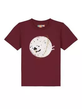 Футболка wat? Apparel, цвет weinrot