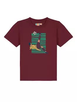 Футболка wat? Apparel, цвет weinrot