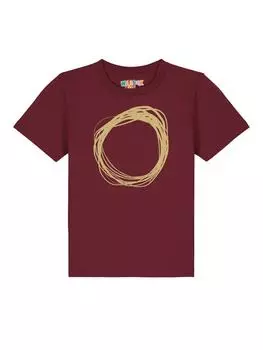 Футболка wat? Apparel, цвет weinrot
