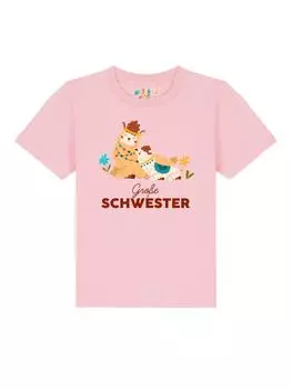 Футболка wat? Apparel, розовый