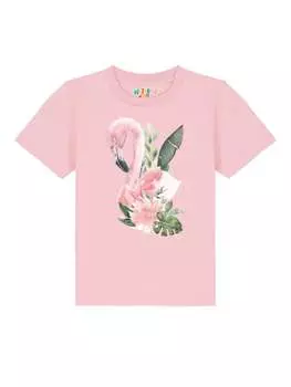 Футболка wat? Apparel, розовый