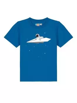 Футболка wat? Apparel, синий