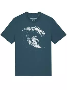 Футболка wat? Apparel, синий