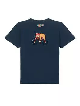 Футболка wat? Apparel, темно-синий