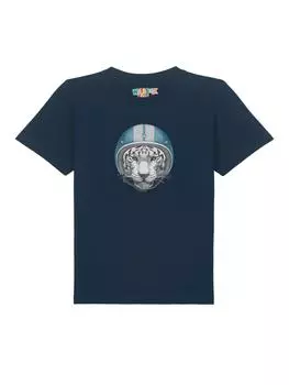 Футболка wat? Apparel, темно-синий