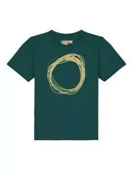 Футболка wat? Apparel, темно-зеленый