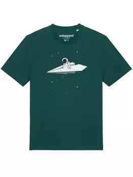 Футболка wat? Apparel, темно-зеленый