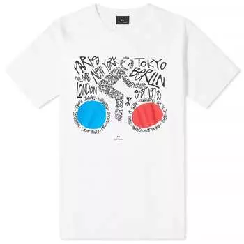 Футболка велосипедиста Paul Smith, белый