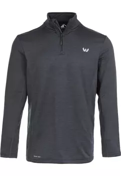 Футболка Whistler Midlayer Kalle M Waffle Midlayer, цвет 1001 Black