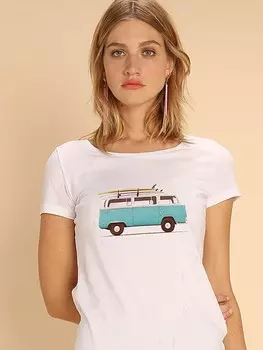 Футболка WOOOP, белый