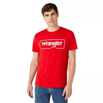 Футболка Wrangler Frame Logo, красный