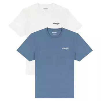 Футболка Wrangler Sign Off Regular, белый