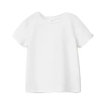 Футболка Zara Kids Basic, белый
