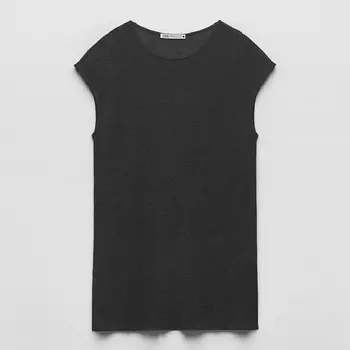 Футболка Zara Wool Blend, черный