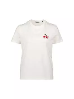 Футболка Zero , цвет patch creamred