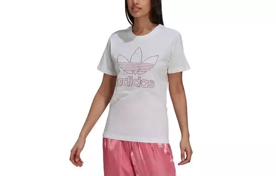 Футболка женская белая Adidas Originals