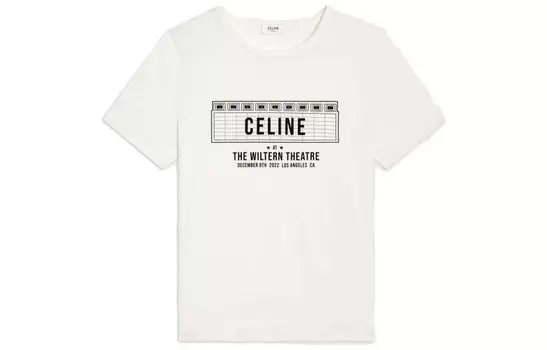 Футболка женская белая Celine