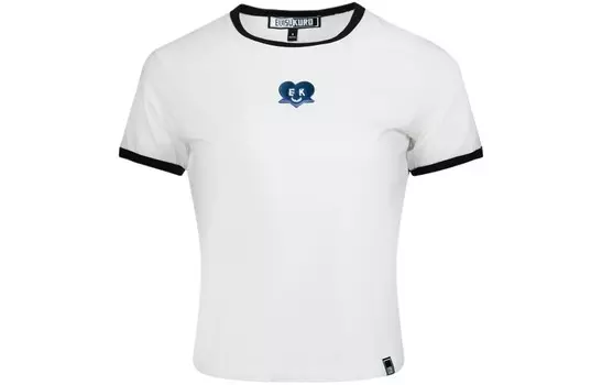 Футболка женская белая Evisu