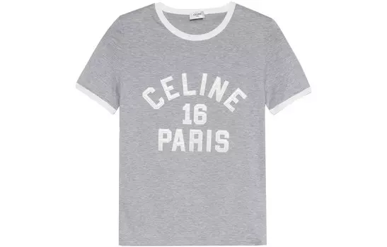 Футболка женская Celine, серый