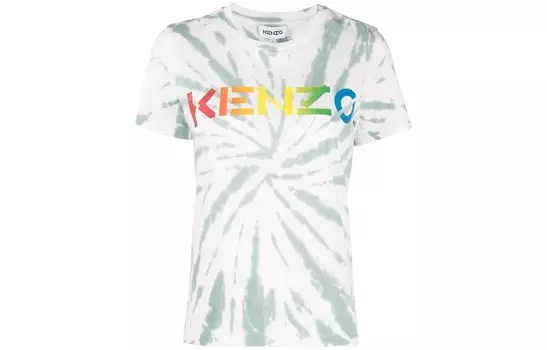 Футболка женская Kenzo, зеленый
