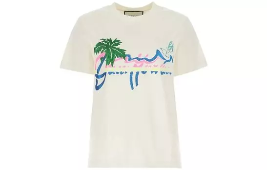 Футболка женская Off White Gucci