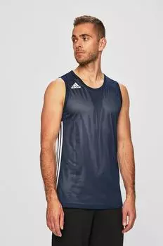 Футболки adidas Performance, темно-синий