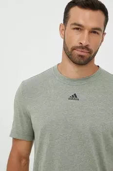 Футболки adidas, зеленый