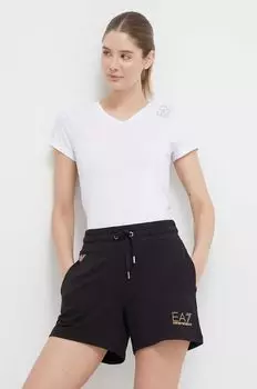 Футболки EA7 Emporio Armani, белый