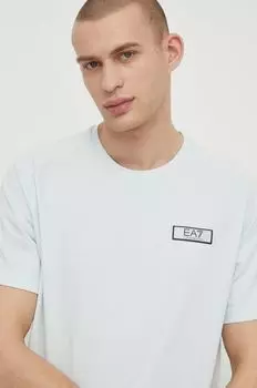 Футболки EA7 Emporio Armani, синий