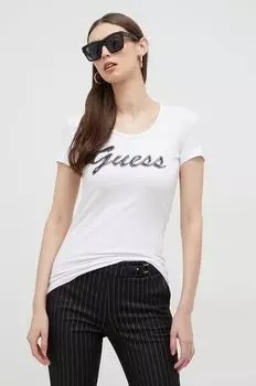 Футболки Guess, белый