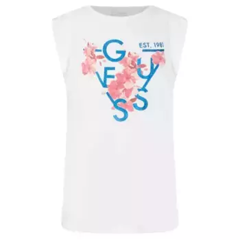 Футболки Guess, белый